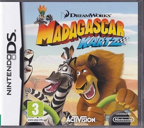 Madagascar Kartz - Nintendo DS (A Grade) (Genbrug)
